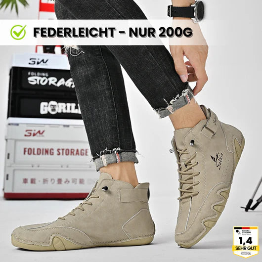Alpaka - orthopädische, wasserdichte & rutschfeste Leder-Barfußschuhe