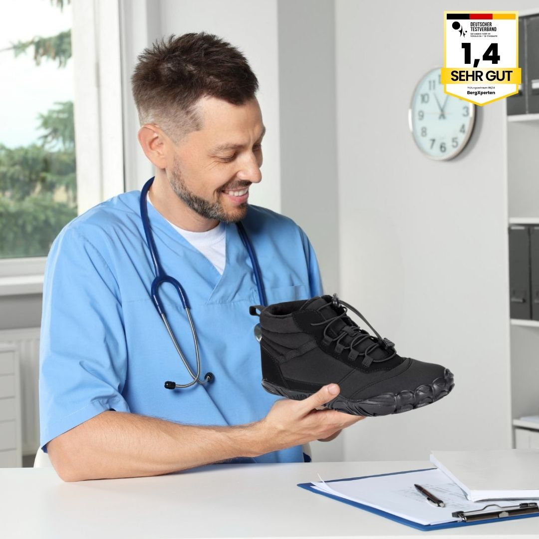 OrthoFreezr - orthopädische & wasserfeste Thermo-Barfußschuhe für maximalen Komfort