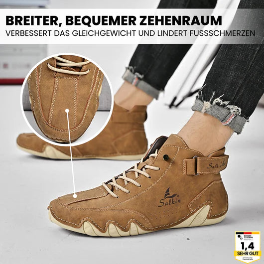 Alpaka - orthopädische, wasserdichte & rutschfeste Leder-Barfußschuhe