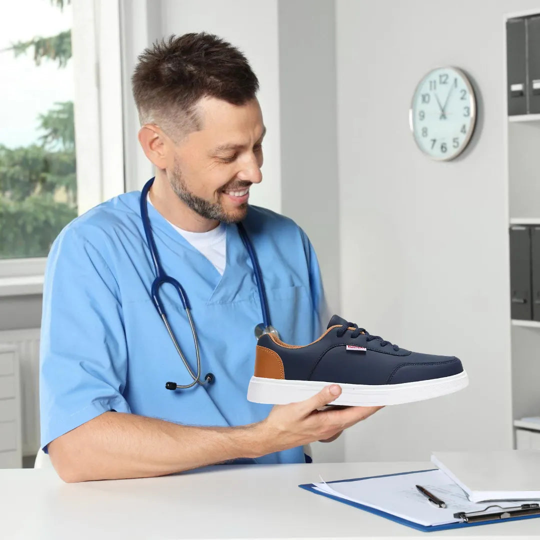 WohlTritt FlexStabil - Ergonomische Sneakers für sicheren Halt und schmerzfreies Gehen.